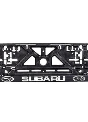 Комплект рамок під номерний знак subaru carlife nh65 (2шт)