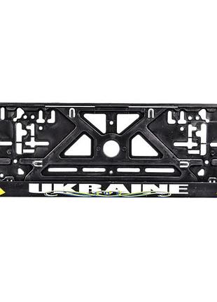 Комплект рамок під номерний знак ukraine carlife nh04 (2шт)