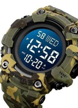 Наручний годинник для військових skmei 1968cmgn, годинник спортивний, годинник vs-696 тактичний протиударний