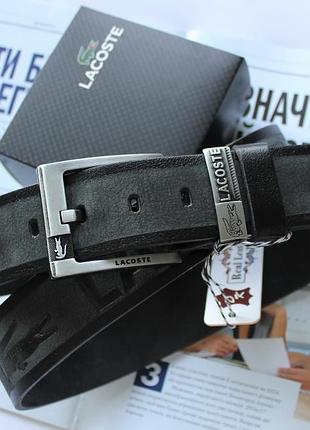 Мужской кожаный ремень для джинсов