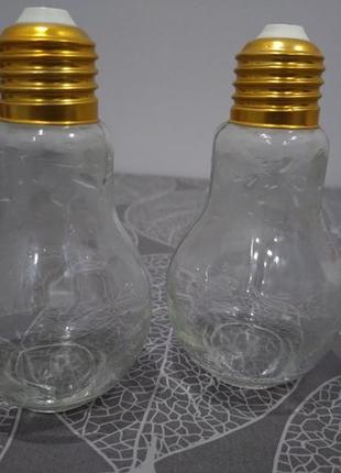 Пляшка лампочка 100 мл сувенір подарунок електрику
