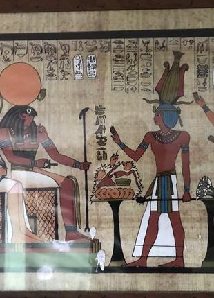 Картина на пергамент з египту1 фото