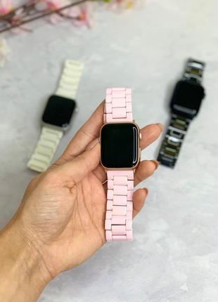 Ремінець apple watch 2 3 4 5 38/40/42/44 епл вотч loop milanese5 фото