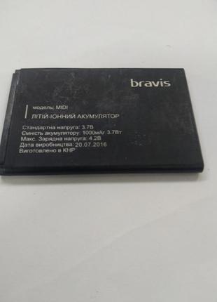 Акамулятор для телефона bravis midi