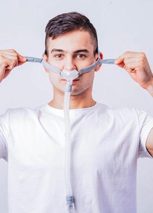 Нова сіпап маска назальна, носова, канюлі, cpap, resmed, сипап