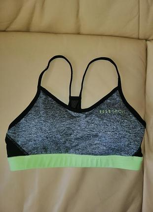Спортивный кроп-топ elle sport performance