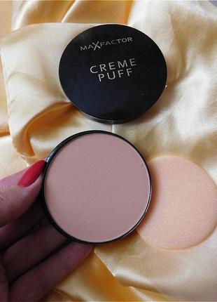 Пудра для обличчя max factor make up creme puff 21г