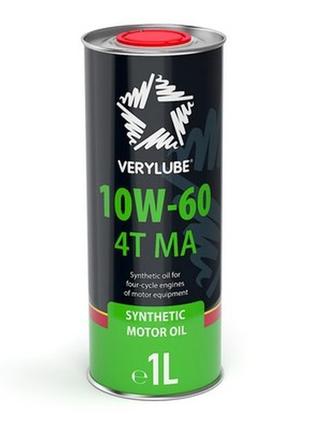 Синтетична моторна олива 10w-60 4т ma verylube