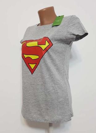 Футболка superman, подарочная, xs. новая!! 0072 фото