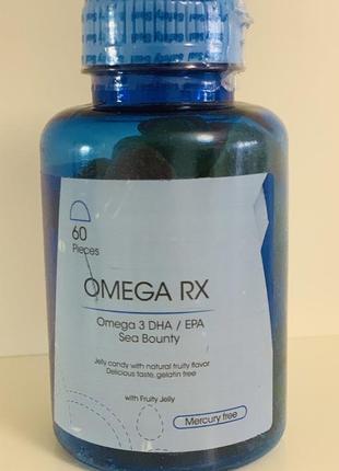 Omega rx omega-3 мармелад (для дітей) 60 мармеладок. єгипет1 фото