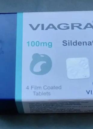Таблетки для потенції 100 mg 4 таб єгипетський viagra 100