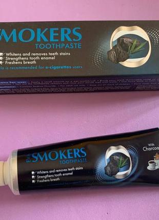 Зубна паста eva smokers з вугіллям. 50 мг
