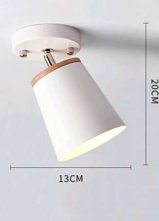 Стильний світильник на одну лампу botini в скандинавському стилі1 фото