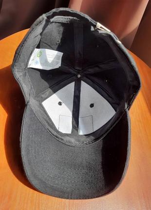 Тактична кепка з липучками для шевронів, чорна, 100% бавовна8 фото