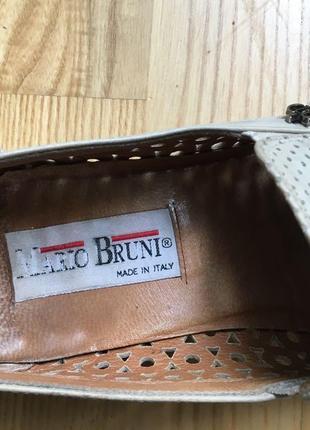 Mario bruni італія оригінал шкіра літні туфлі мешти літні туфлі2 фото