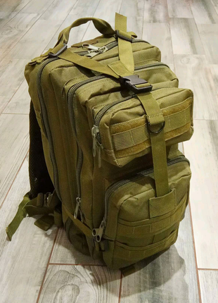 Рюкзак камуфляжний тактичний хакі 30 л. універсальний.