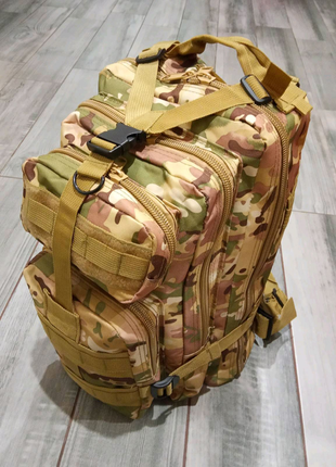 Рюкзак камуфляжний тактичний мультикам 30 л. універсальний.2 фото