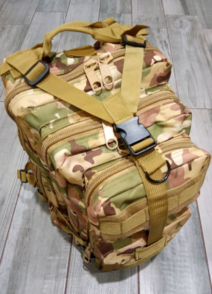 Рюкзак камуфляжний тактичний мультикам 30 л. універсальний.5 фото