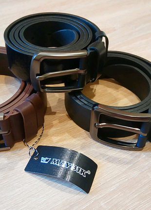 Ремінь із натуральної шкіри maybik для джинсів і штанів туреччина