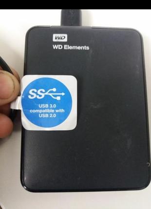 Жесткий диск wd elements se 2tb 2.5 usb 3.00 western digital