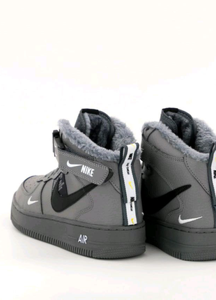 Чоловічі зимові кросівки nike air force3 фото