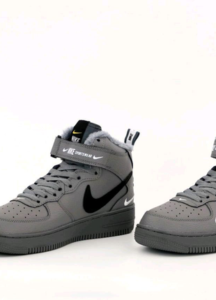 Чоловічі зимові кросівки nike air force5 фото