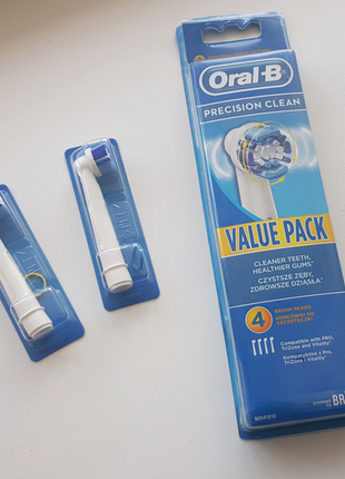 Насадки oral-b precision clean1 фото