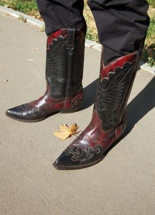 Loblan western cowboy boots1 фото