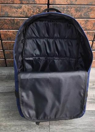 Новий рюкзак nike міський стиль синього кольору7 фото
