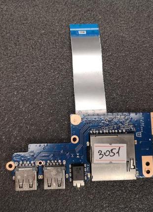 3051 usb card reader кард рідер з ноутбука hp pavilion 15 сс 563s