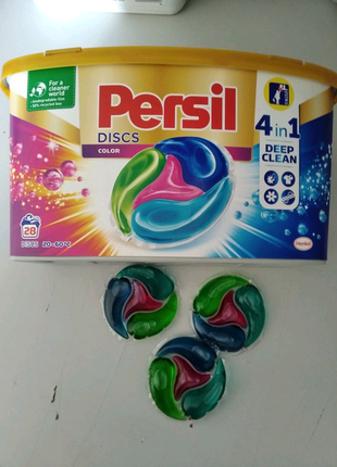 Капсули для прання persil 28шт.