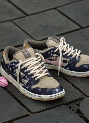 Nike sb dunk x travis scott6 фото