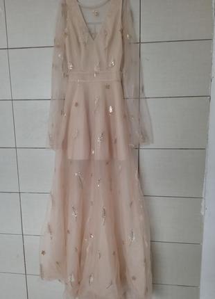 Чудова повітряна сукня-сітка6 фото