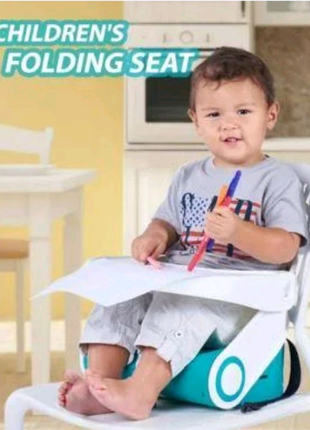 Стільчик бустер для годування childrens folding seat3 фото