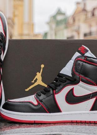 Air jordan 1 bloodline7 фото