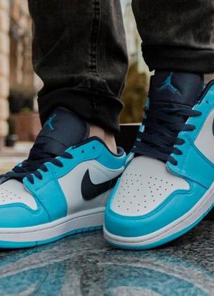 Air jordan 1 low unc5 фото