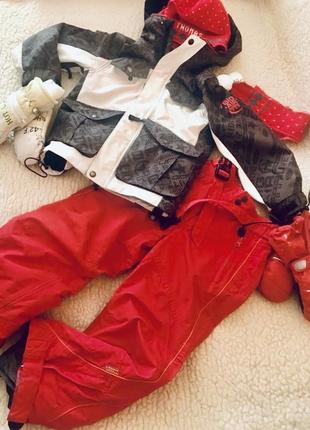 Штани лижні утеплені флісом extend