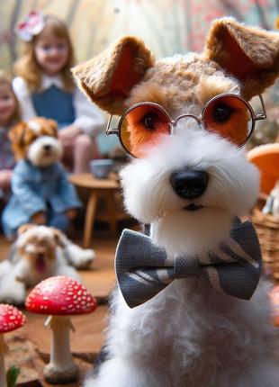 Цуценята жорсткошерстого фокстер'єру