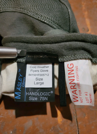Військові перчатки masley goretex (l)6 фото