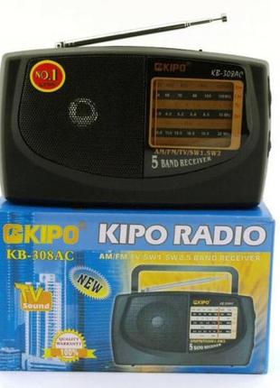 Радіоприймач kipo kb-308ac8 фото