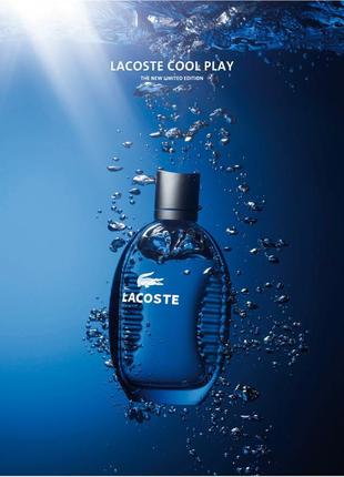 Lacoste cool play 125ml чоловіча туалетна вода3 фото