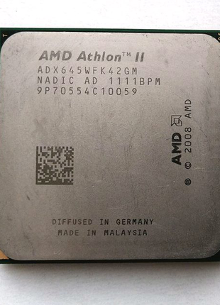 Amd athlon ii x4 645