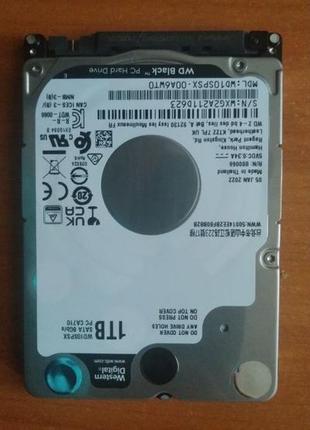 Western digital black 1tb 2.5 hdd для ноутбука 7200