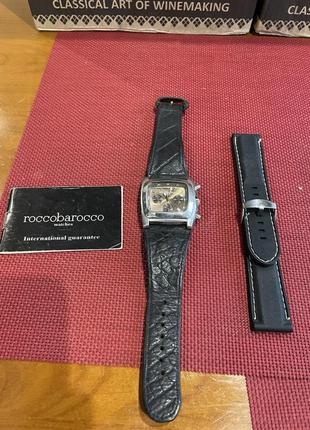 Наручные часы roccobarocco spk-tm (италия) + подарок ремешшек 2й3 фото