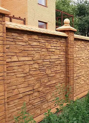 Глянсові огорожі. європаркан мармур з бетону. євроогорожа гранілі