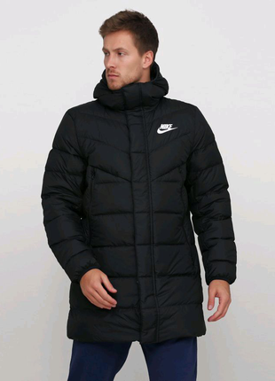 Пуховик nike nsw down fill wr parka hd rus ao8915-0103 фото