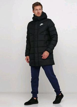 Пуховик nike nsw down fill wr parka hd rus ao8915-0105 фото