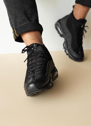 Мужские кроссовки nike sneakerboot black5 фото