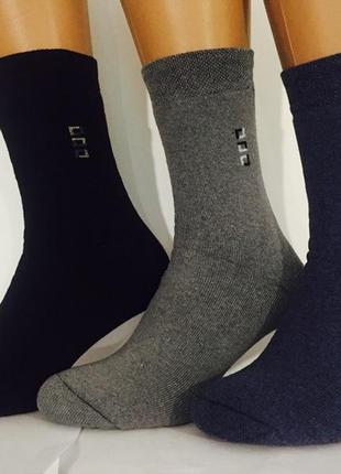 Шкарпетки чоловічі 12 пар зимові, махрові високі житомир тм сн розмір 29-31 (43-46) мікс3 фото