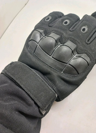 Чорні тактичні рукавиці зимові арт 905373 фото